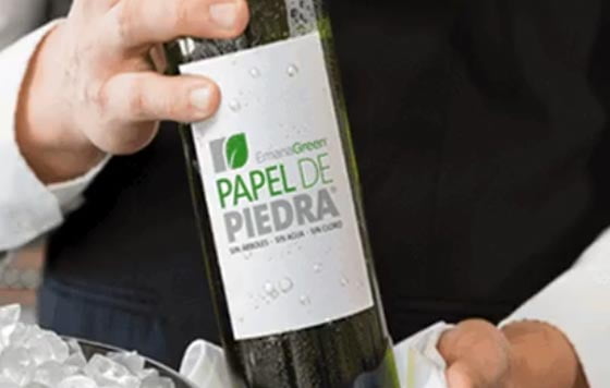 EmanaGreen, Etiquetas de papel de piedra