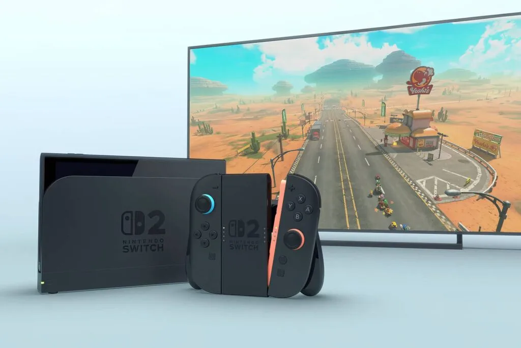 Nintendo Switch 2 con su nuevo lanzamiento Mario Kart World